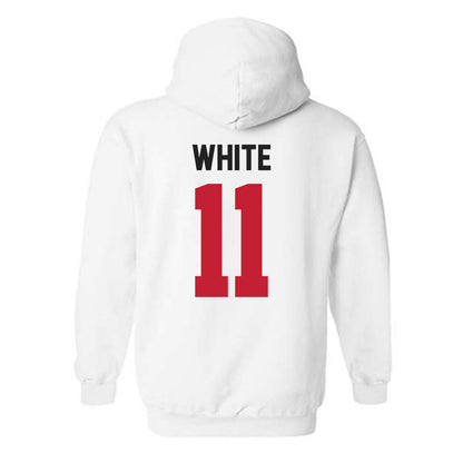 Ohio State - NCAA Women's Lacrosse : Maddie White - Classic Shersey Hooded Sweatshirt-1