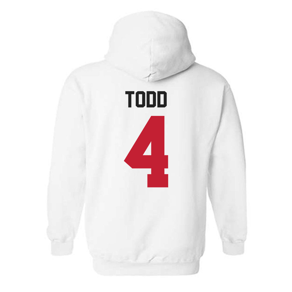 Ohio State - NCAA Women's Basketball : Tyana Todd - Classic Shersey Hooded Sweatshirt-1