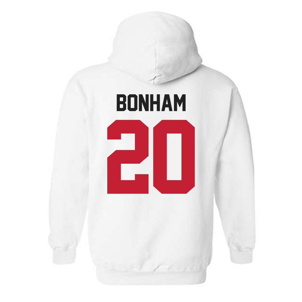 Ohio State - NCAA Women's Soccer : Jadin Bonham - Classic Shersey Hooded Sweatshirt-1