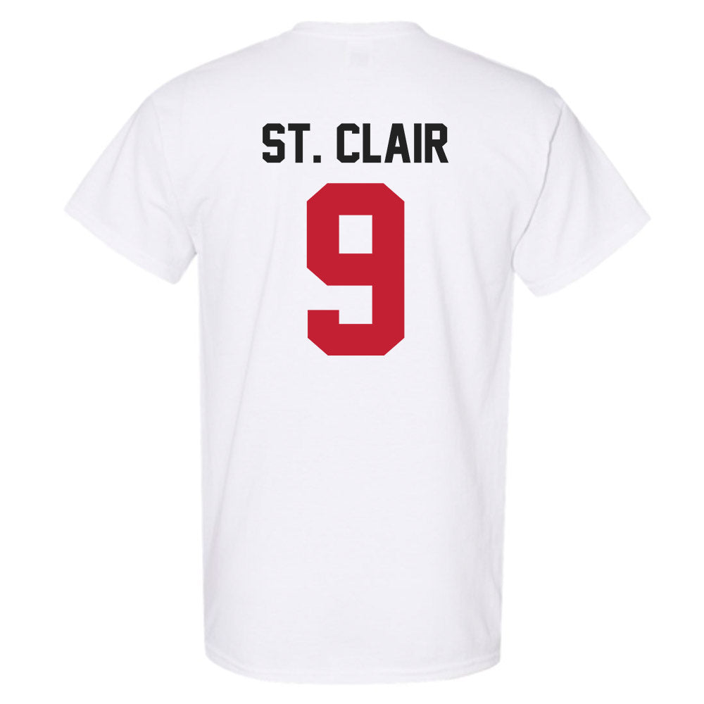 Ohio State - NCAA Football : Tavien St. Clair - Classic Shersey T-Shirt-1