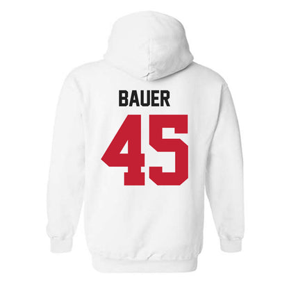 Ohio State - NCAA Baseball : Douglas Bauer - Classic Shersey Hooded Sweatshirt-1