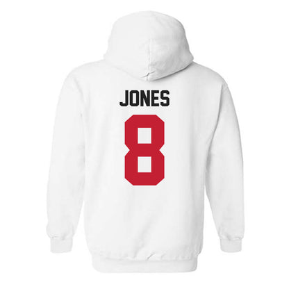 Ohio State - NCAA Football : De'Zie Jones - Classic Shersey Hooded Sweatshirt-1