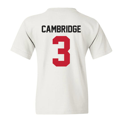 Ohio State - NCAA Women's Basketball : Kennedy Cambridge - Classic Shersey Youth T-Shirt-1