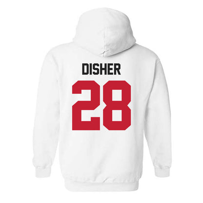 Ohio State - NCAA Women's Ice Hockey : Brooke Disher - Classic Shersey Hooded Sweatshirt-1