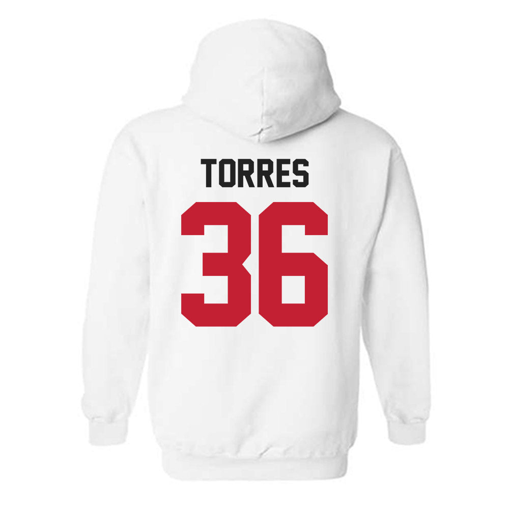 Ohio State - NCAA Women's Lacrosse : Jocelyn Torres - Classic Shersey Hooded Sweatshirt-1
