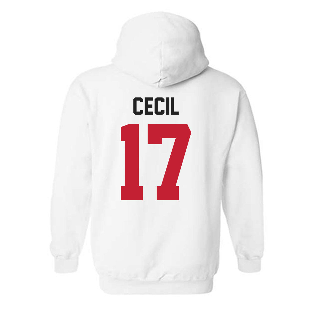 Ohio State - NCAA Baseball : Jack Cecil - Classic Shersey Hooded Sweatshirt-1
