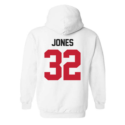 Ohio State - NCAA Men's Lacrosse : Tate Jones - Classic Shersey Hooded Sweatshirt-1