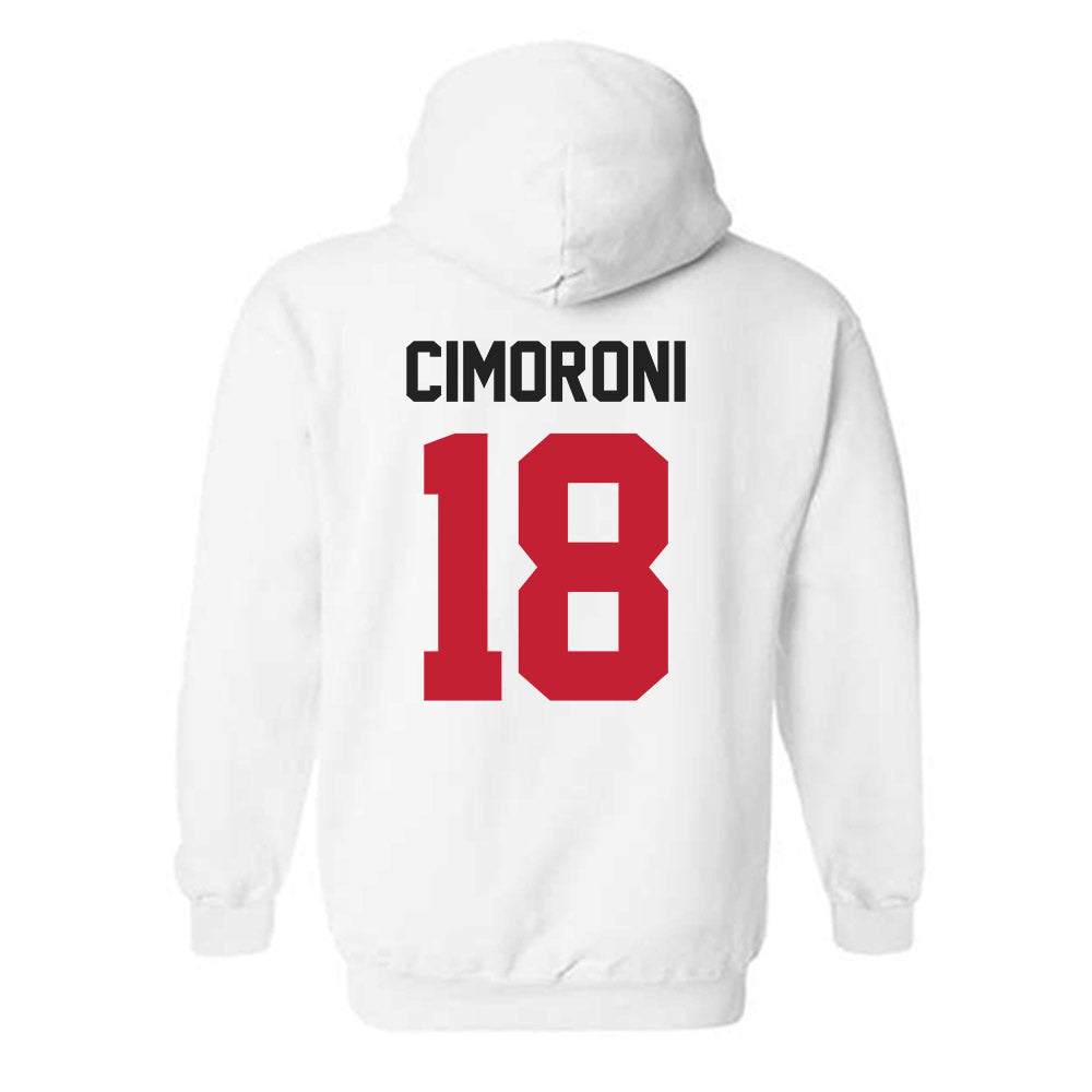 Ohio State - NCAA Women's Ice Hockey : Maxine Cimoroni - Classic Shersey Hooded Sweatshirt-1