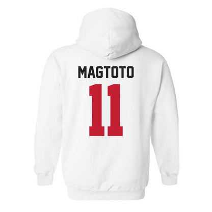 Ohio State - NCAA Men's Lacrosse : Sean Magtoto - Classic Shersey Hooded Sweatshirt-1