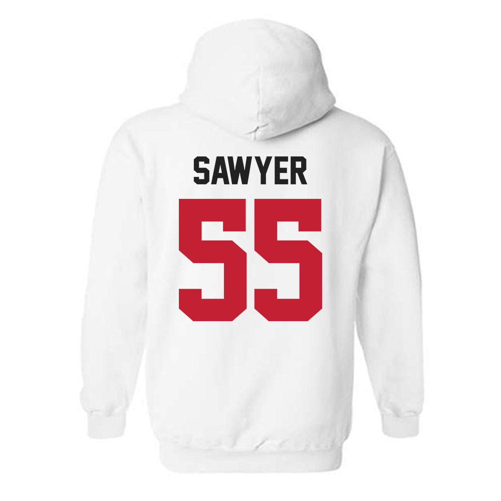 Ohio State - NCAA Baseball : Nick Sawyer - Classic Shersey Hooded Sweatshirt-1