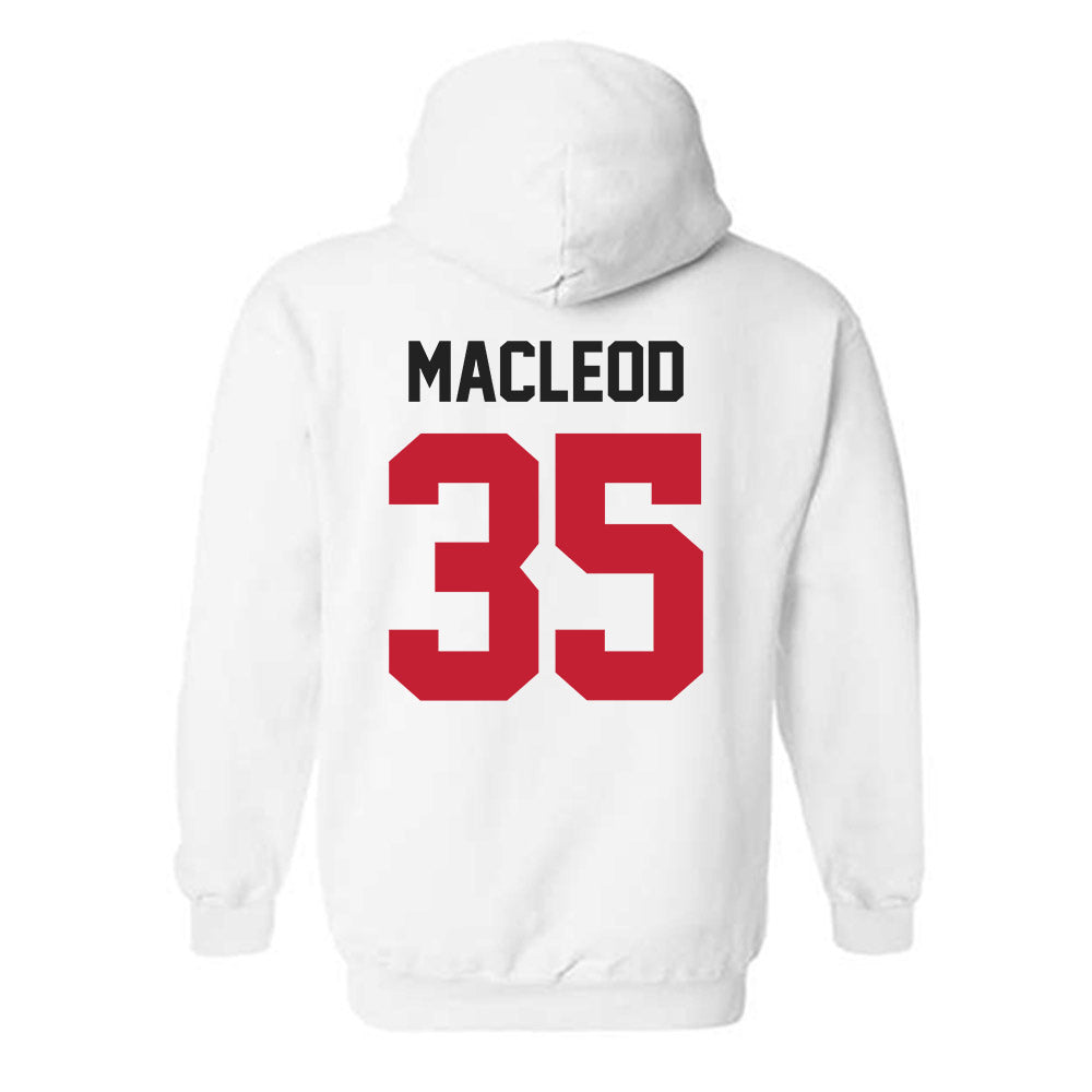 Ohio State - NCAA Women's Ice Hockey : Hailey MacLeod - Classic Shersey Hooded Sweatshirt-1