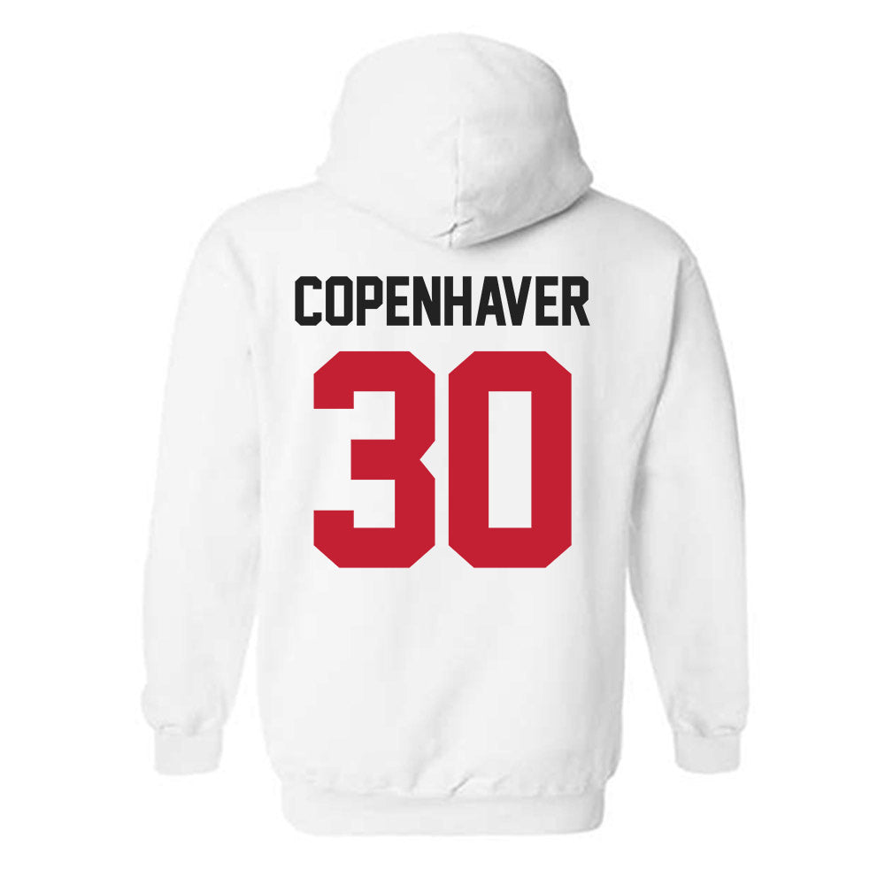 Ohio State - NCAA Baseball : Nik Copenhaver - Classic Shersey Hooded Sweatshirt-1