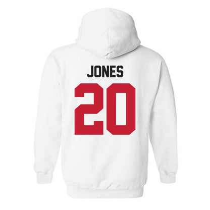 Ohio State - NCAA Women's Volleyball : Hannah Jones - Classic Shersey Hooded Sweatshirt-1