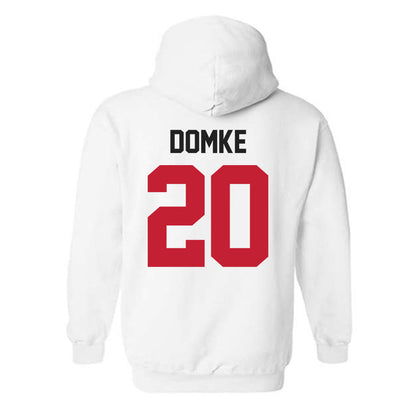 Ohio State - NCAA Baseball : Chris Domke - Classic Shersey Hooded Sweatshirt-1