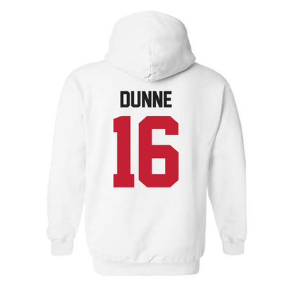 Ohio State - NCAA Women's Ice Hockey : Joy Dunne - Classic Shersey Hooded Sweatshirt-1
