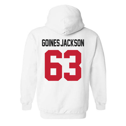 Ohio State - NCAA Football : Julian Goines-Jackson - Classic Shersey Hooded Sweatshirt-1