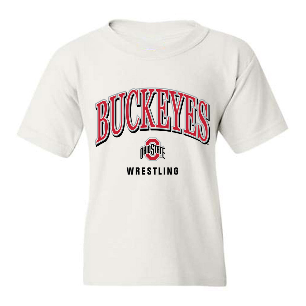 Ohio State - NCAA Wrestling : Garett Lautzenheiser - Youth T-Shirt