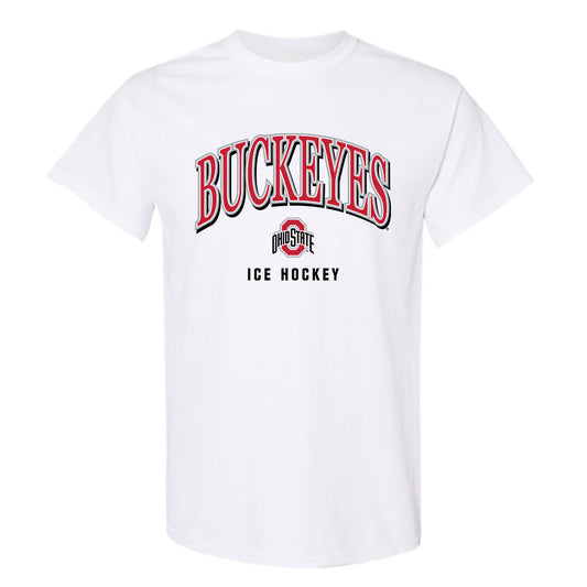 Ohio State - NCAA Men's Ice Hockey : Jake Rozzi - Classic Shersey T-Shirt-0