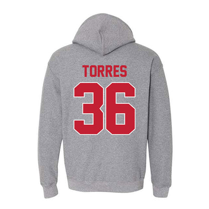 Ohio State - NCAA Women's Lacrosse : Jocelyn Torres - Classic Shersey Hooded Sweatshirt-1