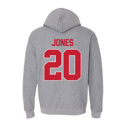 Ohio State - NCAA Women's Volleyball : Hannah Jones - Classic Shersey Hooded Sweatshirt-1