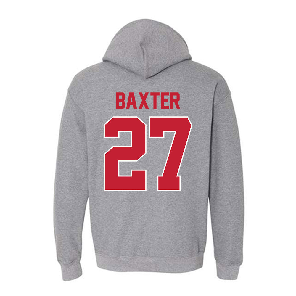 Ohio State - NCAA Women's Ice Hockey : Jordan Baxter - Classic Shersey Hooded Sweatshirt-1