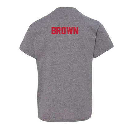 Ohio State - NCAA Wrestling : Brayden Brown - Classic Shersey Youth T-Shirt-1