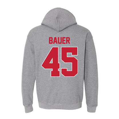 Ohio State - NCAA Baseball : Douglas Bauer - Classic Shersey Hooded Sweatshirt-1