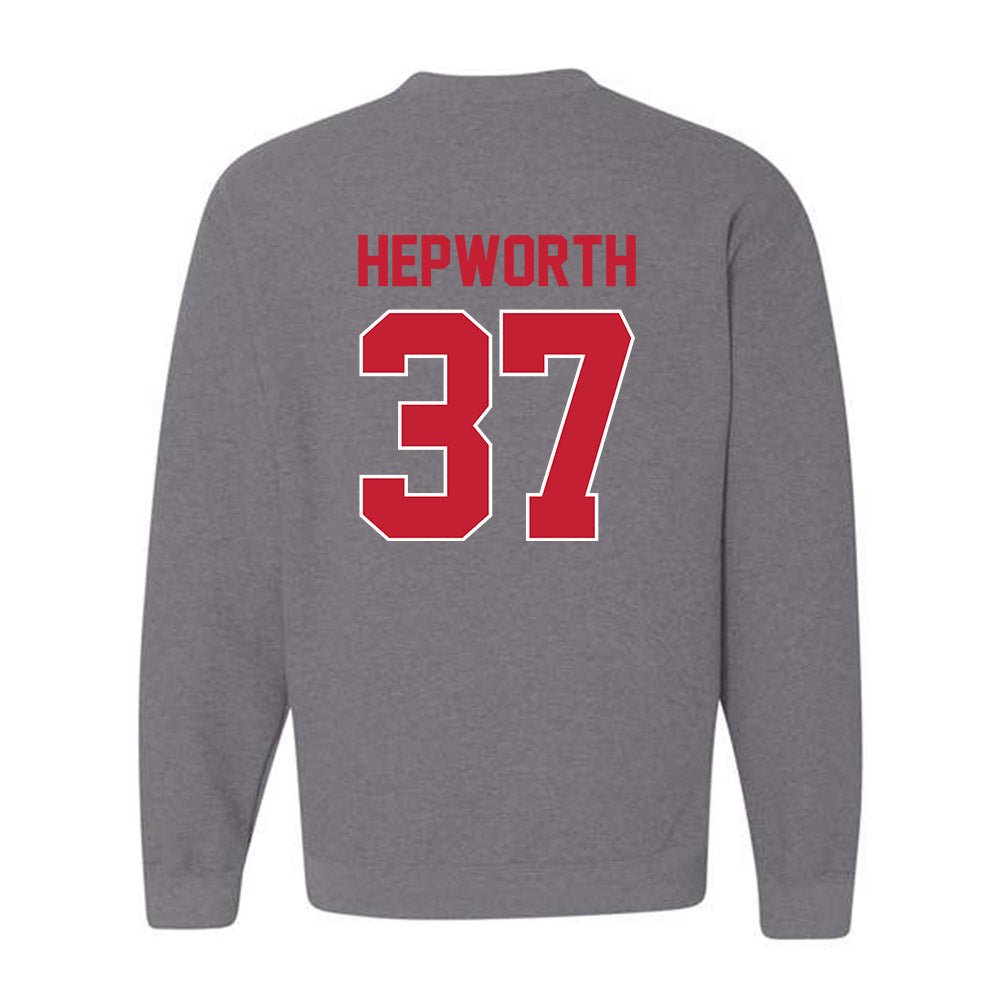 Ohio State - NCAA Men's Lacrosse : Zach Hepworth - Classic Shersey Crewneck Sweatshirt-1