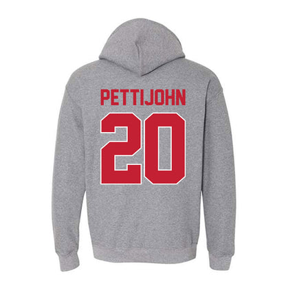 Ohio State - NCAA Football : Riley Pettijohn - Classic Shersey Hooded Sweatshirt-1