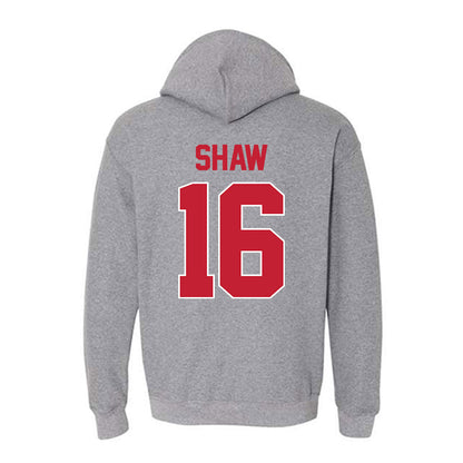 Ohio State - NCAA Men's Lacrosse : Dominic Shaw - Classic Shersey Hooded Sweatshirt-1