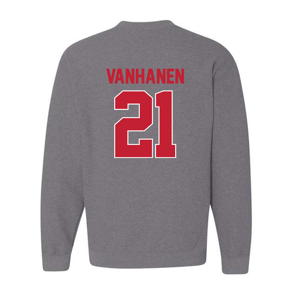 Ohio State - NCAA Women's Ice Hockey : Sanni Vanhanen - Classic Shersey Crewneck Sweatshirt-1