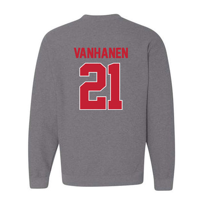 Ohio State - NCAA Women's Ice Hockey : Sanni Vanhanen - Classic Shersey Crewneck Sweatshirt-1