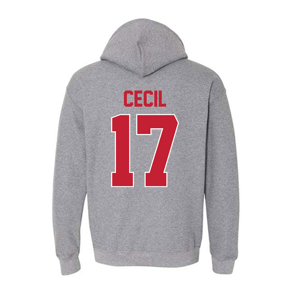 Ohio State - NCAA Baseball : Jack Cecil - Classic Shersey Hooded Sweatshirt-1