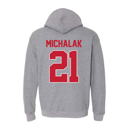 Ohio State - NCAA Baseball : Jake Michalak - Classic Shersey Hooded Sweatshirt-1