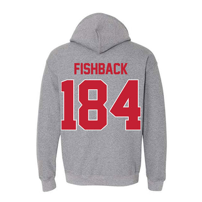 Ohio State - NCAA Wrestling : Dylan Fishback - Classic Shersey Hooded Sweatshirt-1
