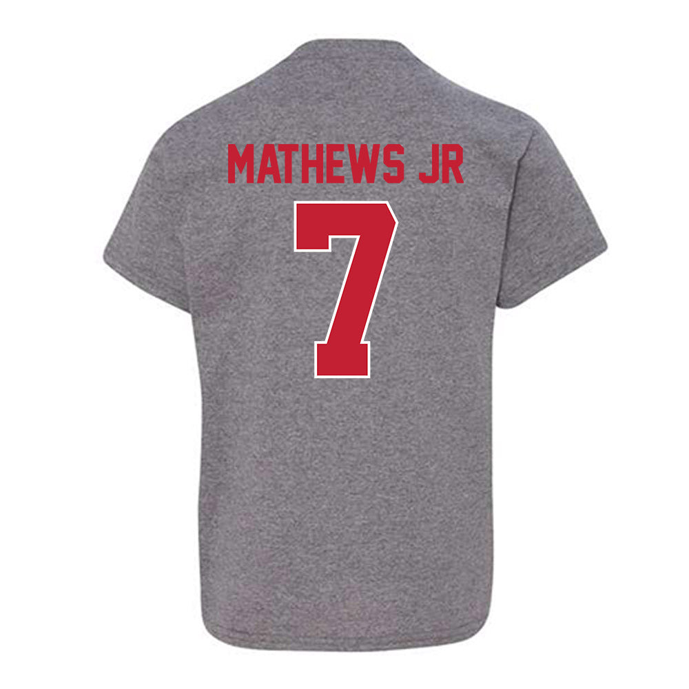 Ohio State - NCAA Football : Jermaine Mathews Jr - Classic Shersey Youth T-Shirt-1