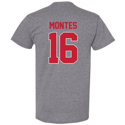 Ohio State - NCAA Men's Ice Hockey : Max Montes - T-Shirt