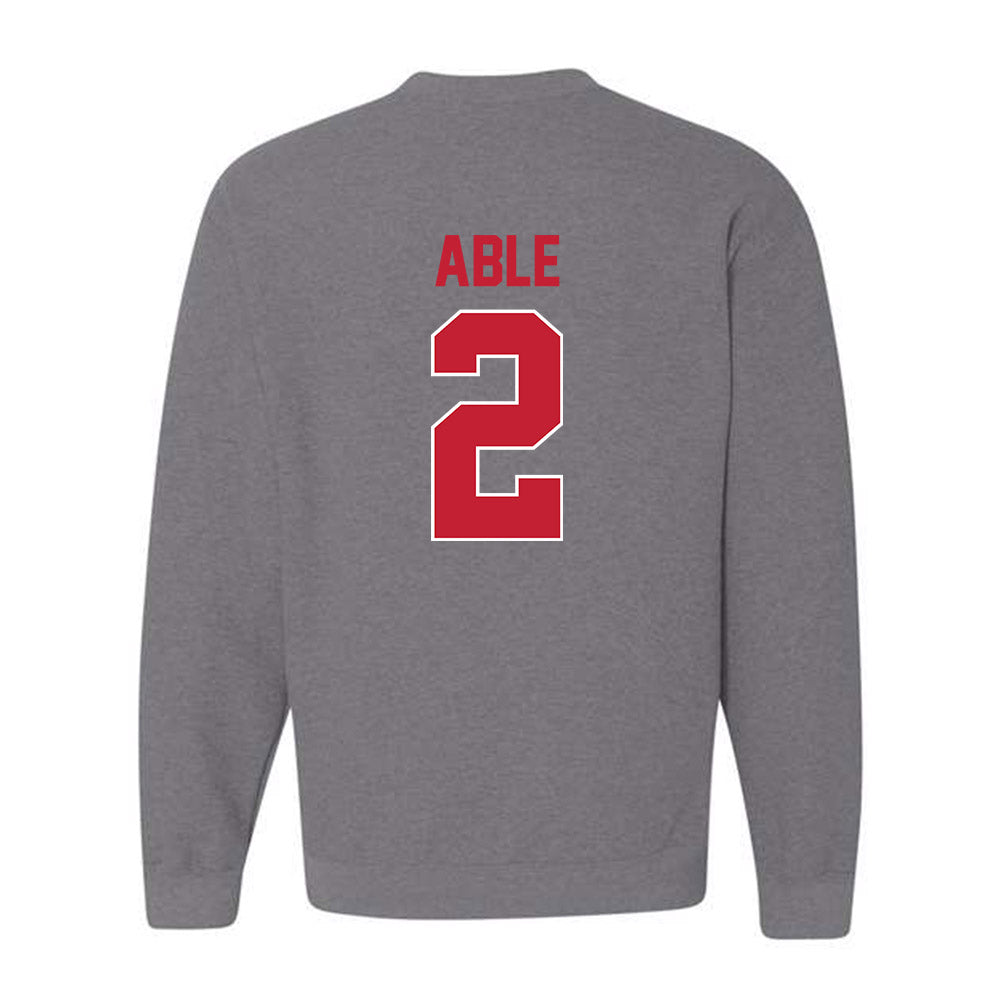 Ohio State - NCAA Men's Ice Hockey : Chris Able - Classic Shersey Crewneck Sweatshirt-1