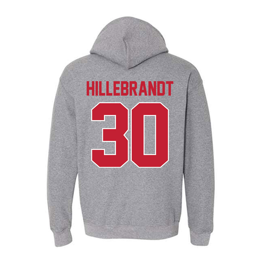 Ohio State - NCAA Men's Ice Hockey : Sam Hillebrandt - Classic Shersey Hooded Sweatshirt-1