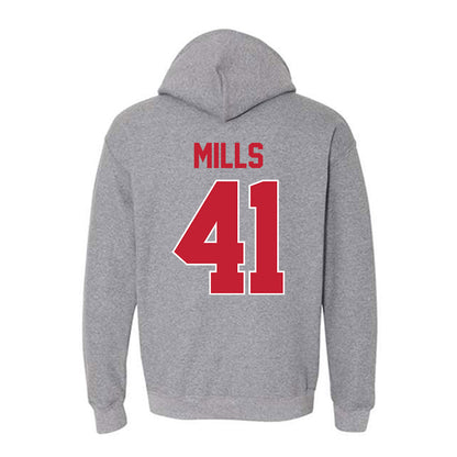 Ohio State - NCAA Football : Grant Mills - Classic Shersey Hooded Sweatshirt-1