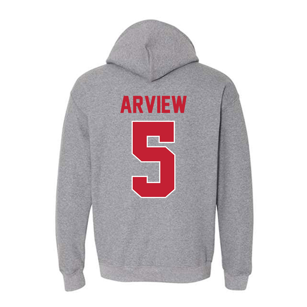 Ohio State - NCAA Baseball : Bryer Arview - Classic Shersey Hooded Sweatshirt-1