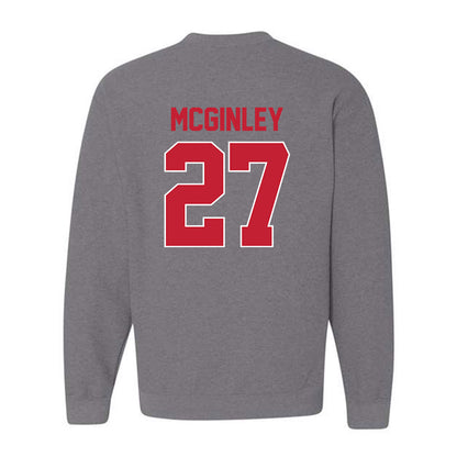 Ohio State - NCAA Men's Ice Hockey : Sam McGinley - Classic Shersey Crewneck Sweatshirt-1