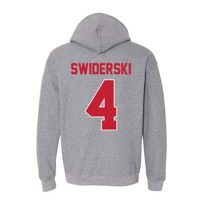 Ohio State - NCAA Women's Ice Hockey : Sara Swiderski - Classic Shersey Hooded Sweatshirt