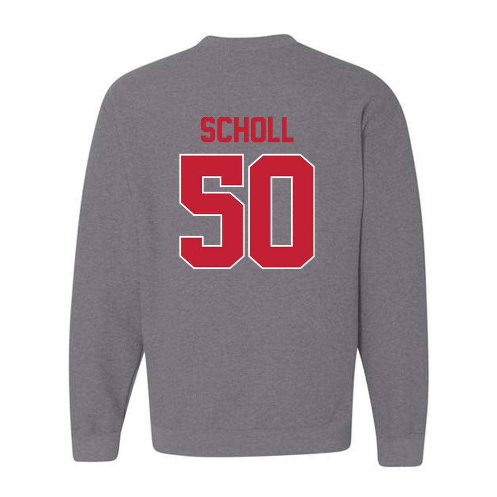 Ohio State - NCAA Men's Lacrosse : MacGuire Scholl - Classic Shersey Crewneck Sweatshirt-1