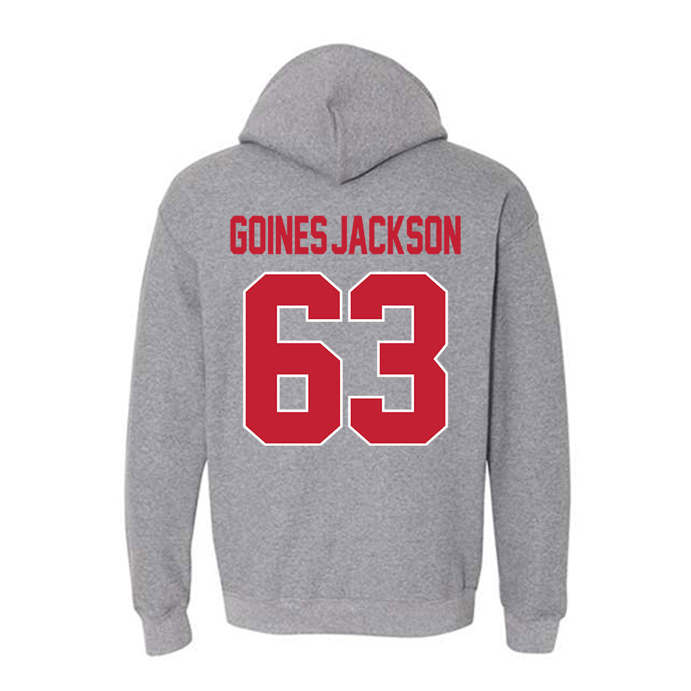 Ohio State - NCAA Football : Julian Goines-Jackson - Classic Shersey Hooded Sweatshirt-1