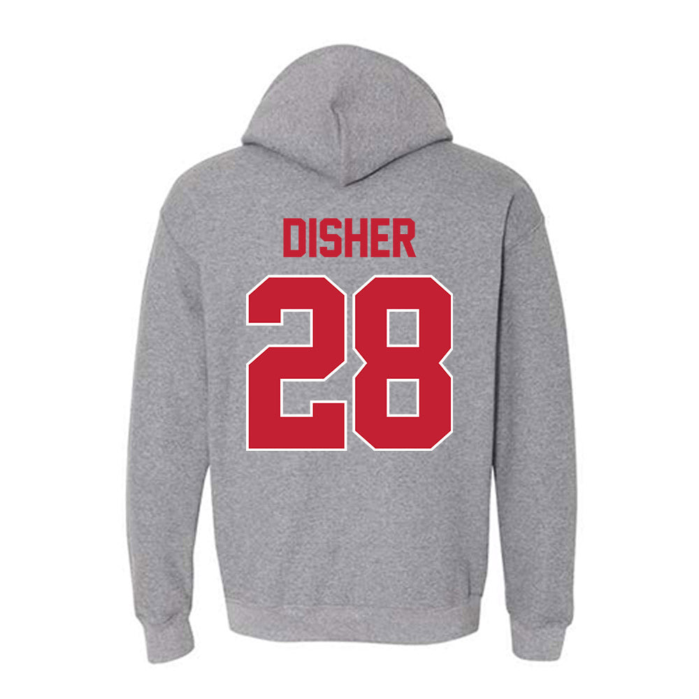 Ohio State - NCAA Women's Ice Hockey : Brooke Disher - Classic Shersey Hooded Sweatshirt-1