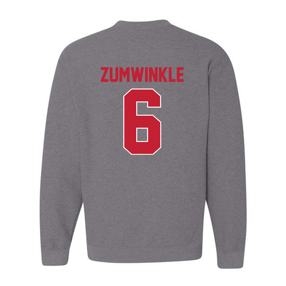 Ohio State - NCAA Women's Ice Hockey : Emily Zumwinkle - Classic Shersey Crewneck Sweatshirt-1