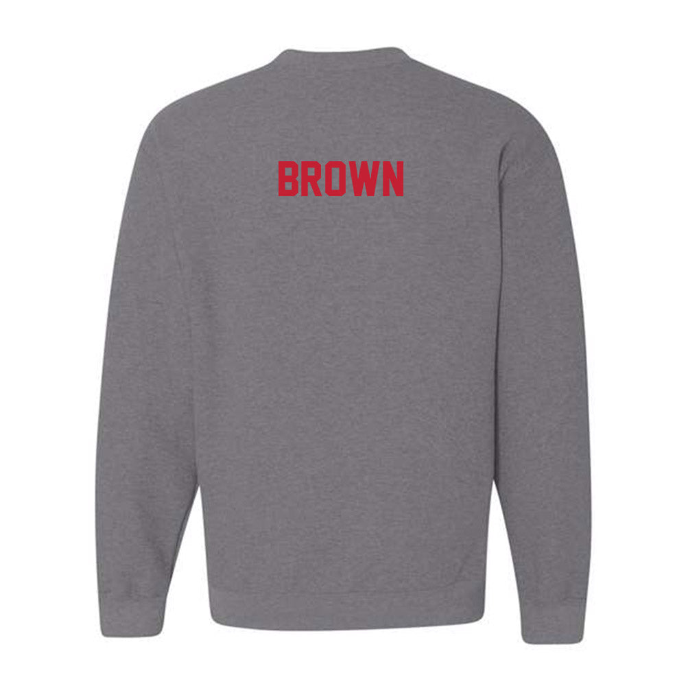 Ohio State - NCAA Wrestling : Brayden Brown - Classic Shersey Crewneck Sweatshirt-1