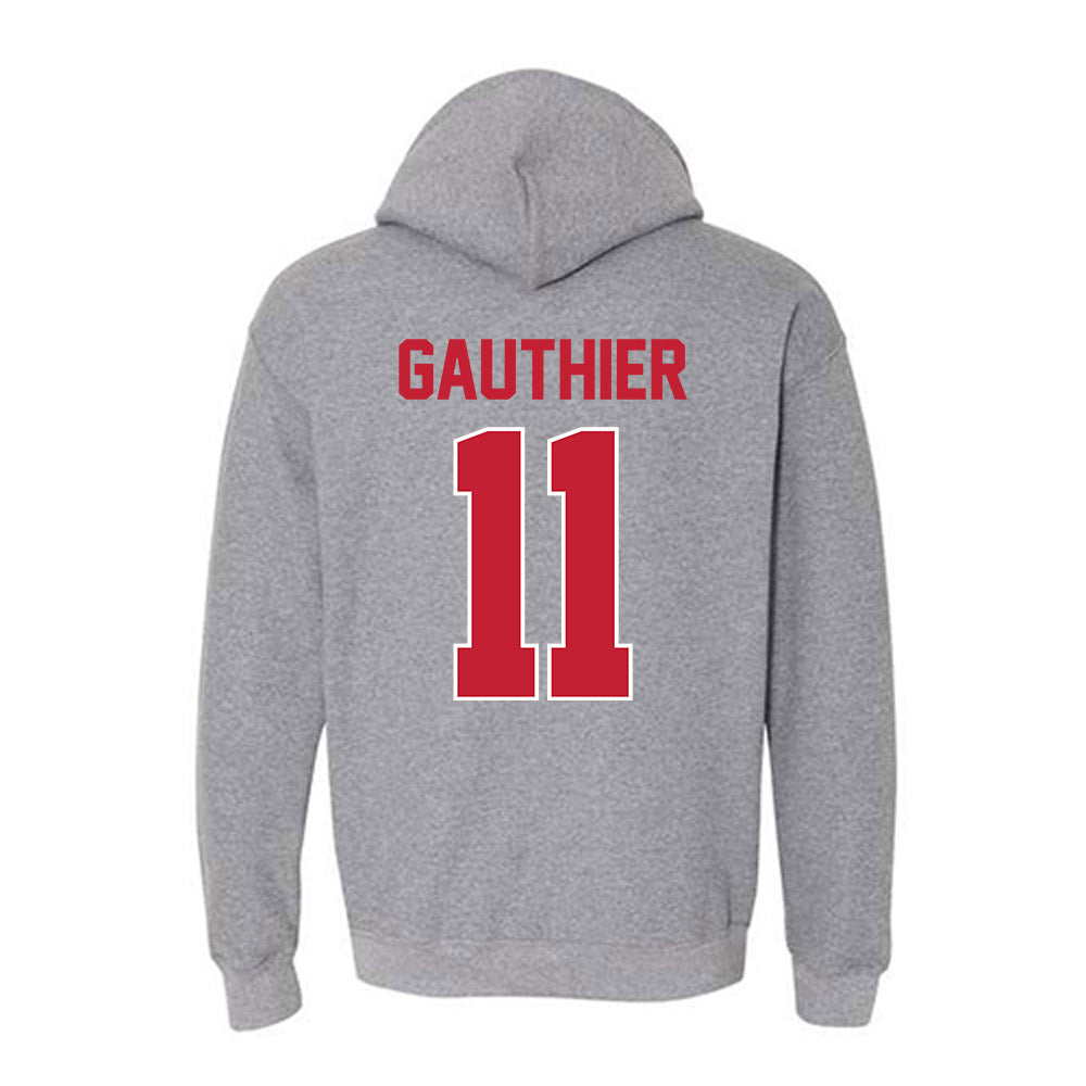 Ohio State - NCAA Women's Volleyball : Navea Gauthier - Classic Shersey Hooded Sweatshirt-1