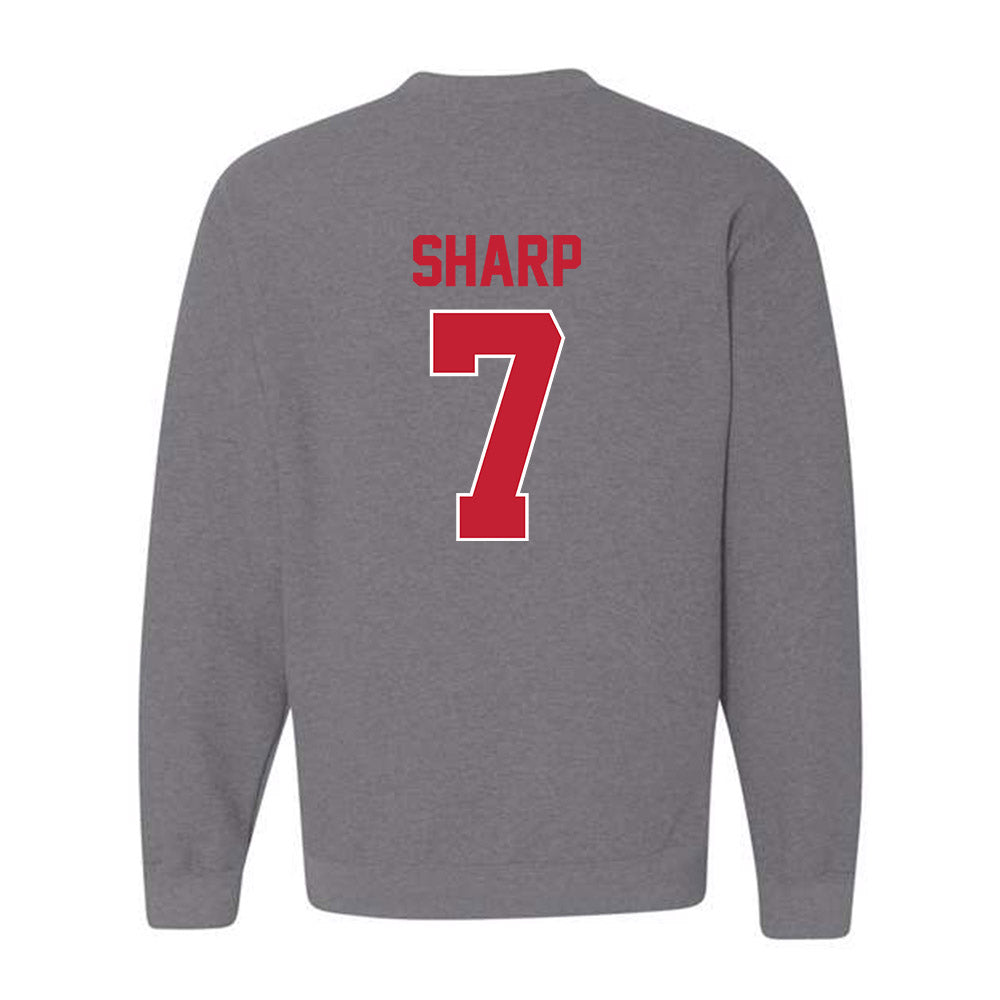 Ohio State - NCAA Men's Lacrosse : Brad Sharp - Classic Shersey Crewneck Sweatshirt-1